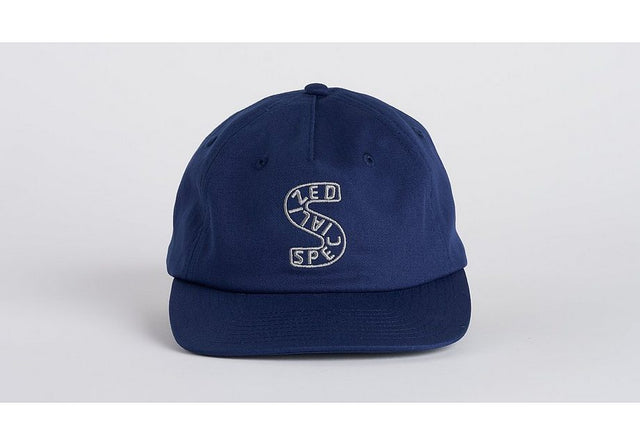Specialized S-Graphic 5 Panel Pinch Front Hat Deep Marine Osfa