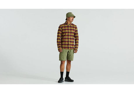 Specialized S/F Rider's Flannel Shirt Ls Men Multi Flag Check M