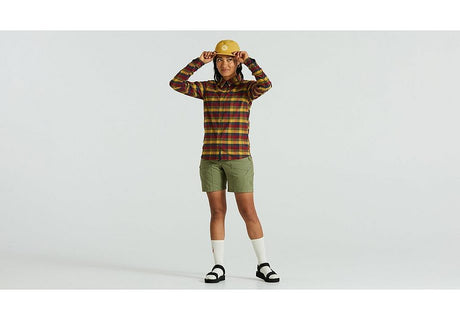 Specialized S/F Rider's Flannel Shirt Ls Wmn Multi Flag Check Xs