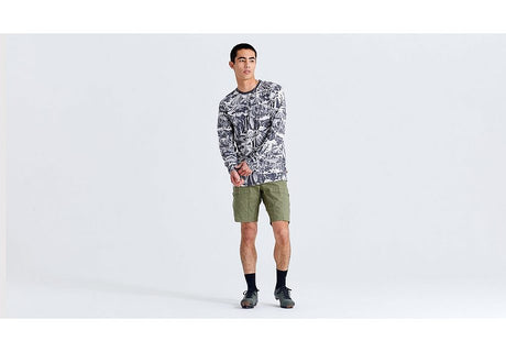 Specialized S/F Cotton Calis-Workse Tee Ls Men Basalt/Eggshell Xs