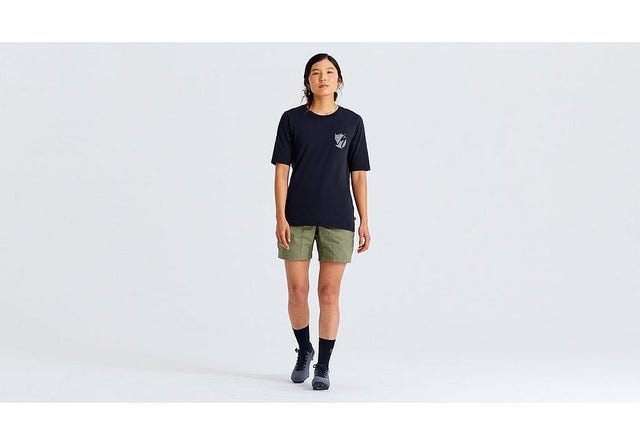 Specialized S/F Cotton Pocket Tee Ss Wmn Black Xs
