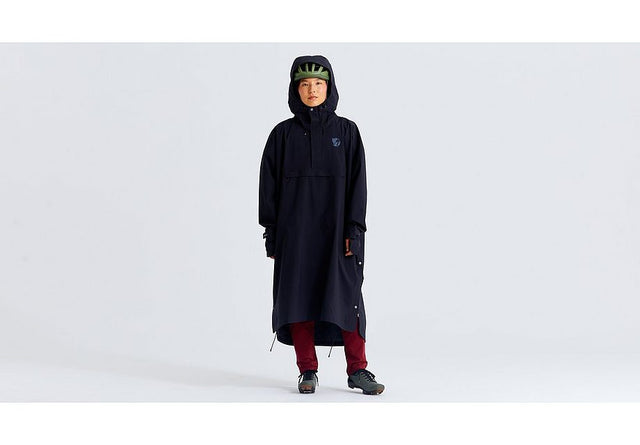 Specialized S/F Rain Poncho Jacket Black Xxs/Xs