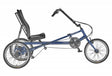 Sun seeker X3 AX Trike Unisex 31-45` X-Seam Fusion Blue 20` Silver/Black 75` (191cm) 24 Speed Disc/Rim Brake