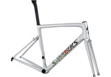 Specialized S-Works Tarmac Men Sl6 Frmset Gloss Light Silver/Explosion/Clean 49