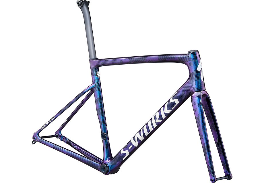 Specialized Tarmac Sl6 S-Works Disc Frmset Gloss Supernova Chameleon/Dove Grey/Tarmac Black/Camo 54