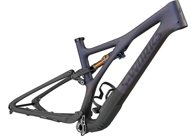Specialized Stumpjumper S-Works Frm Satin Dusty Blue Pearl / Black / Carbon S2