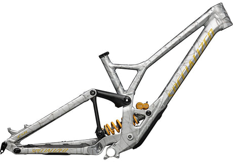 Specialized Demo Race Frm Frame Gloss Silver Dust / Metallic Sulphur S3