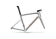 Specialized Tarmac Sl8 Frmset Gloss Silver Dust / Shadow Silver Dry Impasto / Photon Orange Tint Over Silver Dust 56