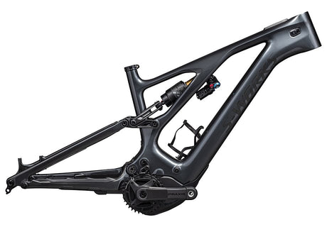 Specialized Levo S-Works Frmset Gloss Black Liquid Metal / Satin Black Chrome Foil S6
