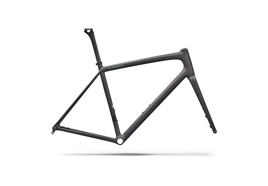 Specialized Aethos S-Works Frmset Rtp Raw Carbon / Premium Fjord Metallic 54