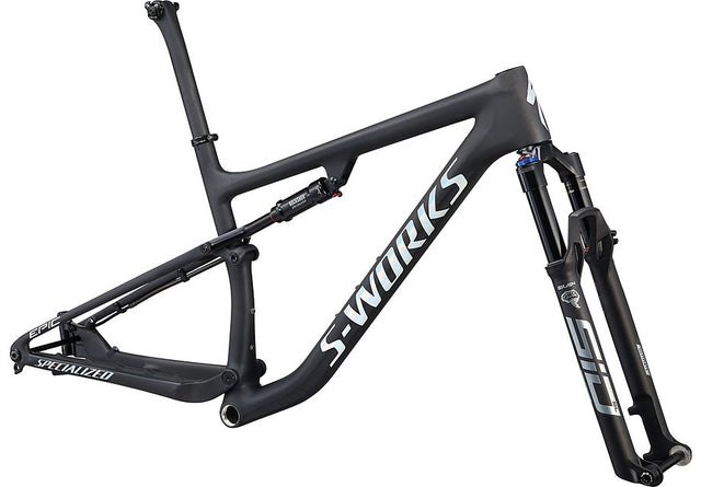 Specialized Epic S-Works Frmset Satin Carbon/Gloss White Spectraflair S