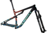 Specialized Epic S-Works Frmset Gloss Carbon/Cobalt Marble/Brassy Yellow Marble/Vivid Coral/Oasis S