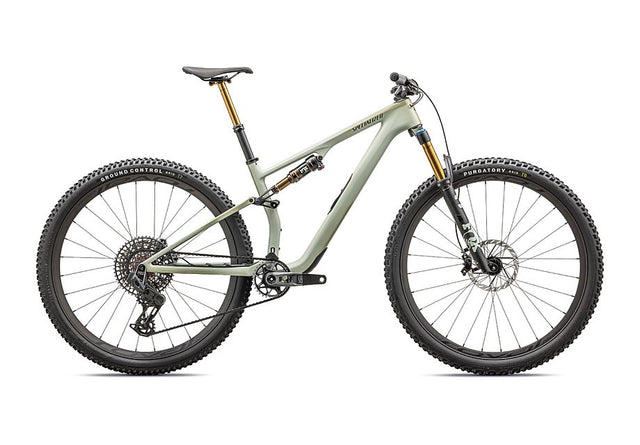 2025 Specialized Epic 8 Pro Evo Bike Satin Forest Green/Spruce/Metallic Spruce S