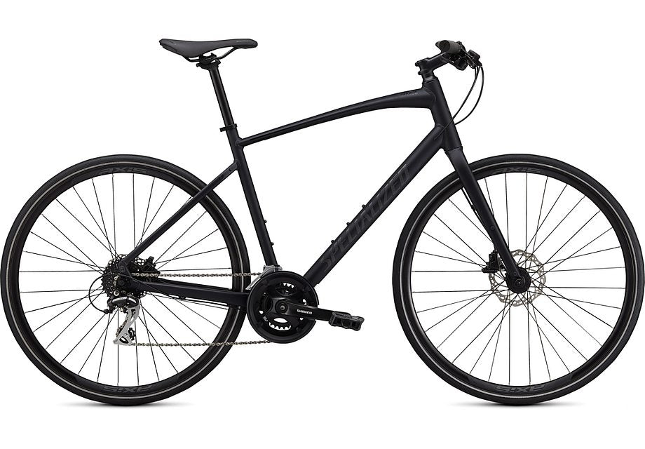 Specialized Sirrus 2.0 Satin Cast Black / Black / Black Reflective Xxs