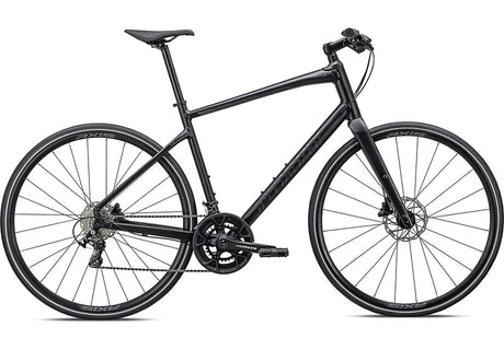 2024 Specialized Sirrus 4.0 Bike Satin Black / Smoke / Black Reflective Xxs
