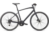 2024 Specialized Sirrus 2.0 Bike Satin Cast Black / Gloss Black / Satin Black Reflective Xxs
