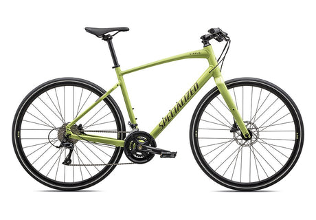2023 Specialized Sirrus 3.0 Bike Gloss Limestone / Satin Taupe Reflective Xs