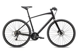 2023 Specialized Sirrus 3.0 Bike Gloss Metallic Obsidian / Satin Obsidian Reflective Xs