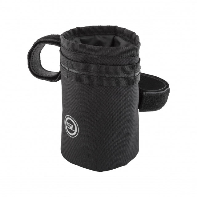 Sunlite HandleBar All-Sack Insulated Drink Holder 600D Polyester Black 8x3.5` Velcro Straps