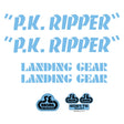 Se bikes PK Ripper Decal Set PK Ripper Blue
