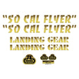 Se bikes Socal Flyer Decal Set SoCal Flyer Gold