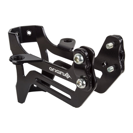 Origin8 Rail Tail Saddle Storage Mount  AL6061 Black Saddle Rail