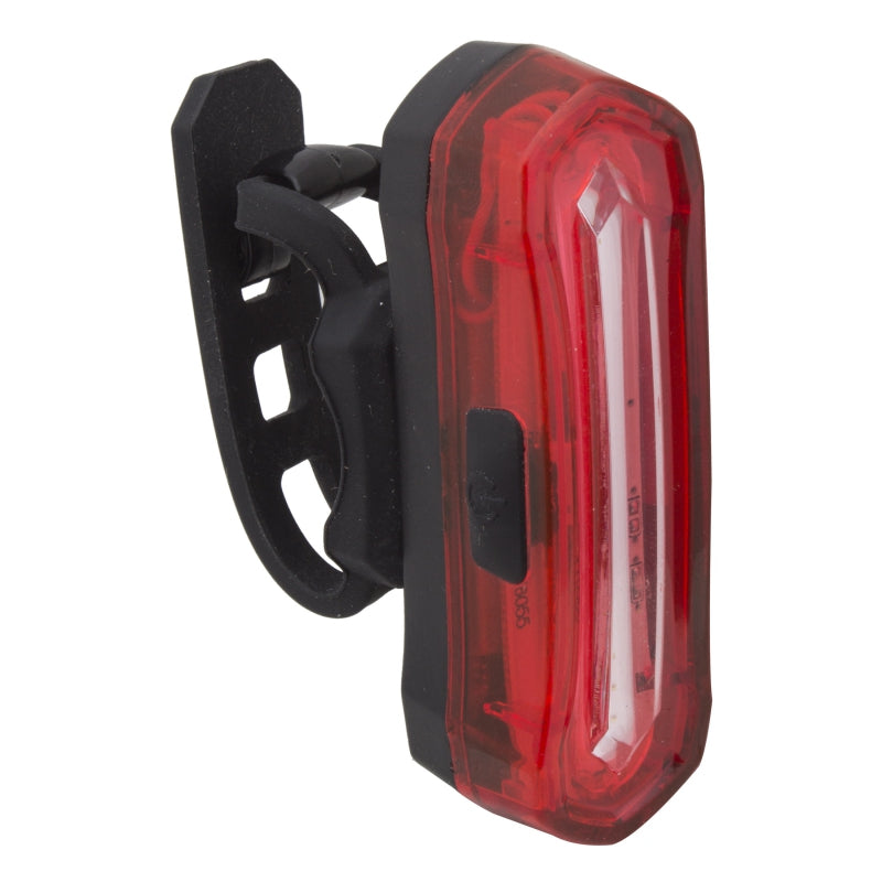 Sunlite Krystal USB Tail Light Black 4 Rear Rubber Strap USB 30