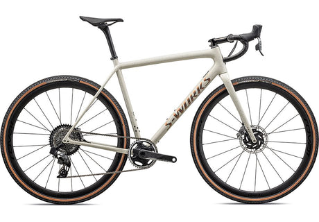 2024 Specialized Crux S-Works Bike Gloss Birch Red Gold Pearl Speckle/Red Gold 56