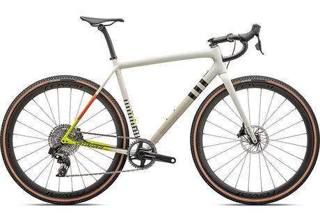 2024 Specialized Crux Pro Bike Gloss Dune White Birch Cactus Bloom Speckle 61