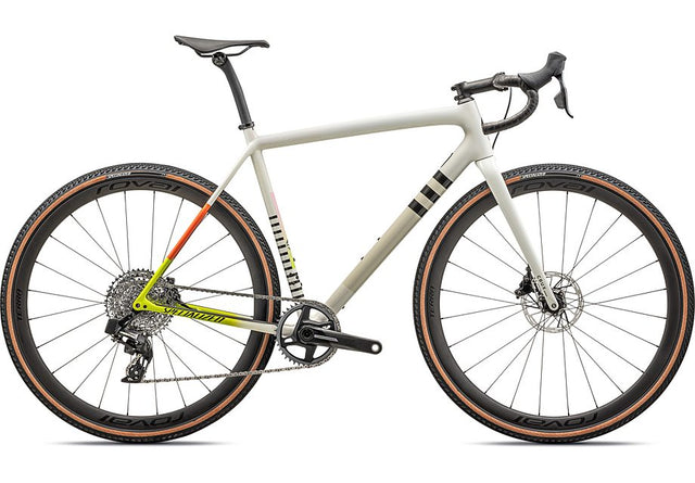 2024 Specialized Crux Pro Bike Gloss Dune White Birch Cactus Bloom Speckle 61