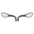 Sunlite High Impact HD Clamp On Mirror Clamp on Black Pair