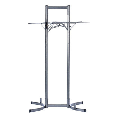 Delta Heavy Duty Two Bike Upright Stand  Up to 3.5` Tires 150lbs Grey HDRS6200