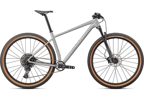 2024 Specialized Chisel Ht Comp Bike Satin Light Silver / Gloss Spectraflair Xs