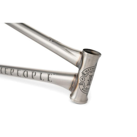 We The People Battleship BMX Frame Matte Raw 21''