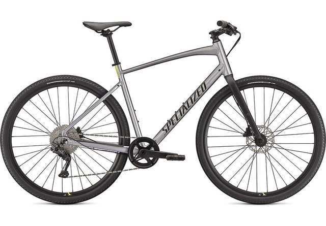 Specialized Sirrus X 3.0 Gloss Flake Silver / Ice Yellow / Satin Black Reflective Xxs