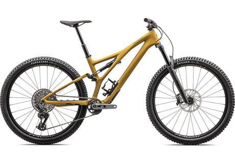 2023 Specialized Stumpjumper Expert Bike Satin Harvest Gold / Midnight Shadow S1