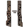 RockShox BoXXer Ultimate Decal Kit Gloss Polar for Gloss Black Lowers