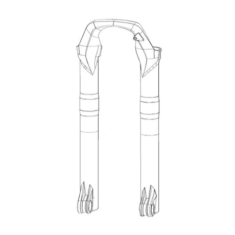 RockShox Lower Leg for RVL 2927+B DFBLK 11.4018.006.255