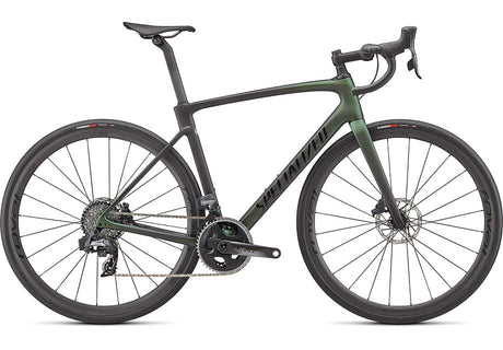 Specialized Roubaix Pro Chameleon Silver Green/Black/Spectraflair/Black Reflective 44
