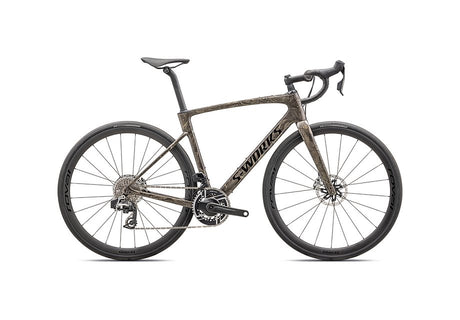 2026 Specialized Roubaix S-Works Etap Bike Gloss Taupe / Gunmetal Strata / Charcoal 49