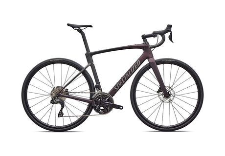 2026 Specialized Roubaix Comp Di2 Bike Satin Solidity Metallic/Obsidian Metallic Fade/Smoke 44