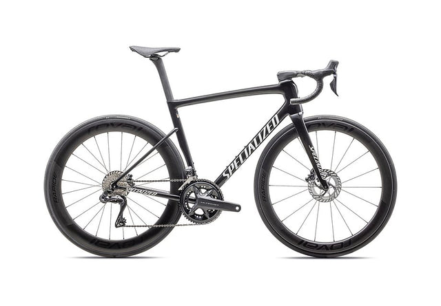 2025 Specialized Tarmac Sl8 Pro Udi2 Bike Gloss Carbon / Metallic White Silver 56