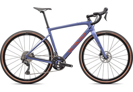 2024 Specialized Diverge Sport Carbon Bike Satin Purple Indigo Tint / Purple Indigo / Amber Glow 61