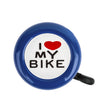 Sunlite I Love My Bike Bell Lever Blue
