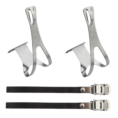 Sunlite Racing Toe Clips Large Chrome Plated
