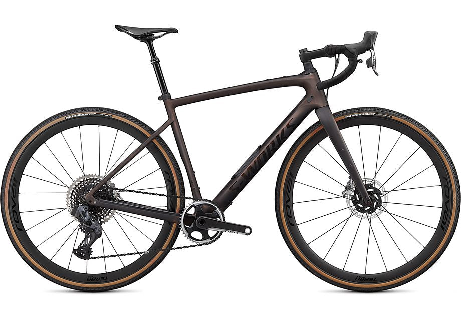 Specialized Diverge S-Works Carbon Etap Satin Carbon/Color Run Pearl/Chrome/Clean 49
