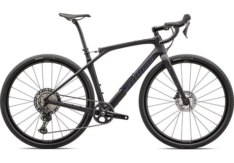 2025 Specialized Diverge Str Comp Bike Satin Metallic Midnight Shadow / Violet Ghost Pearl 52