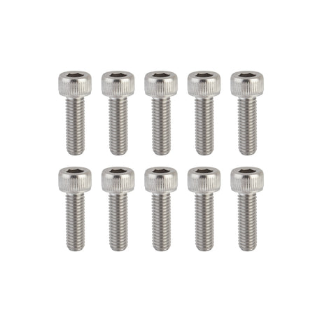 Sunlite Stainless Steel Socket Cap Bolts M5 x 16 M5x.80mm TP Bag of 10