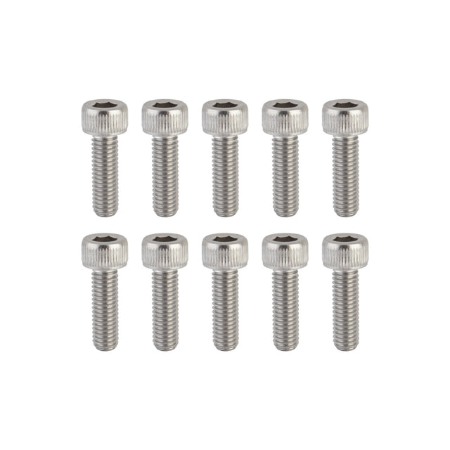 Sunlite Stainless Steel Socket Cap Bolts M5 x 16 M5x.80mm TP Bag of 10
