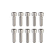 Sunlite Stainless Steel Socket Cap Bolts M6 x 20 M6x1mm TP Bag of 10